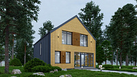 Проект дома 130 м²
